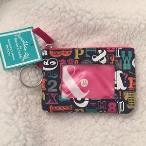Jonathan Adler mini key ring pouch